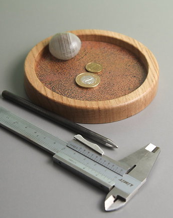 MOON oksydowana tacka- organizer na drobiazgi 12 cm (XIXVOO), DOT manufacture
