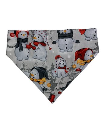 Bandana dla psa na gumce  świąteczna rozmiar XL (60-68cm), Psia szafa