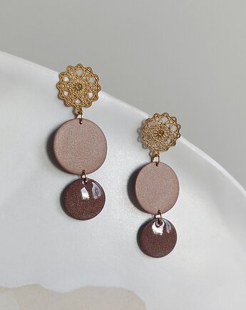 Autumn vibes - wiszące jesienne kolczyki, Parami jewelry