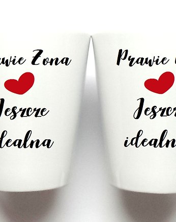 Kubki  Ślubne Latte JESZCZE IDEALNI, FarrowDesign