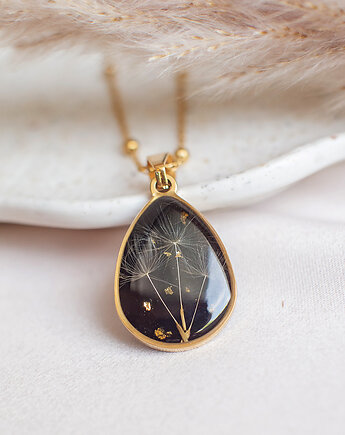 Wisiorek z rzęsek dmuchawca, nature gift