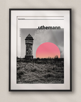 Plakat Ołowiane Szopienice - Katowice Huta Uthemann, DAPIDOKA