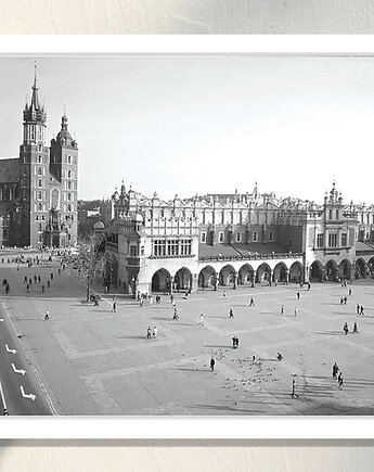Fotografia z passe-partout; Rynek Główny w Krakowie, Galeria LueLue