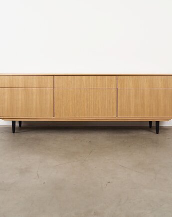 Komoda dębowa, skandynawski design, Przetwory design