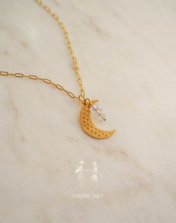 Złoty łańcuszek z ażurowym księżycem Intuicja, Maybe Jwlr