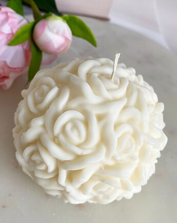 Świeca sojowa dekoracyjna "Rose Garden" 84x70mm, Coccola JEWELLERY