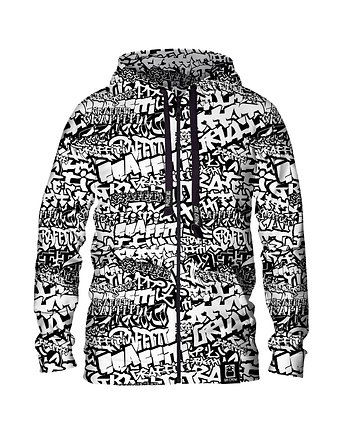 Męska Bluza Expres Zamek DR.CROW Graffiti wb, DrCrow