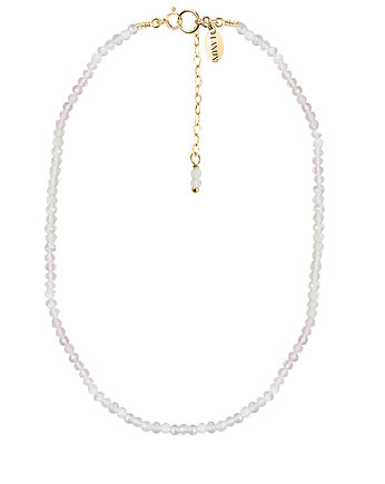 CHOKER VERA z kamieniem księżycowym - pozłacany, LANUN