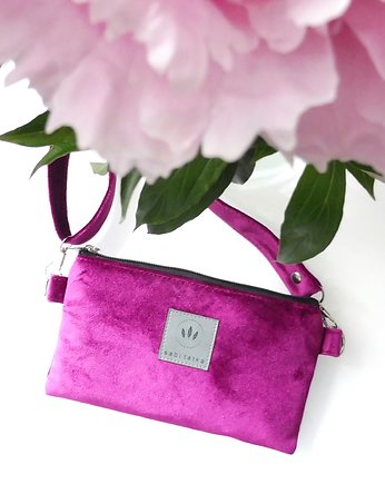 Mini nerka saszetka na telefon Magenta, sabi tatka