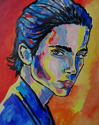 Portret Paul Atryda diuna, alice oil on canvas