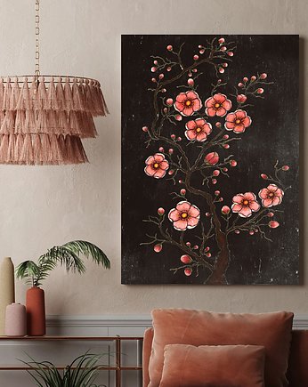 Plakat Tet flowers, Malgorzata Domanska