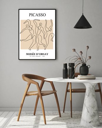 PLAKAT Pablo Picasso, ilustracja, grafika, black dot studio