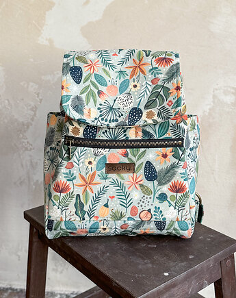 Plecak welurowy lucky savanna (Różne rozmiary), sacky bag
