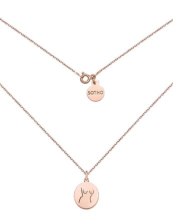 Medalion z różowego złota Body N3, SOTHO