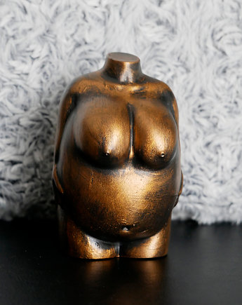 Rzeźba Kobieta złota XXL - wys. 10 cm, JBJart Justyna Jaszke