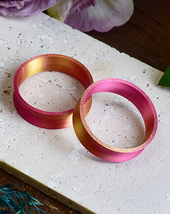 Tunele do uszu 10-100mm / różowo-złote / plugi, tunele siodłowe, Spirit Of Copper