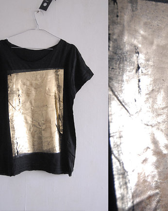 / gold / black/oversize, ODIO TEES