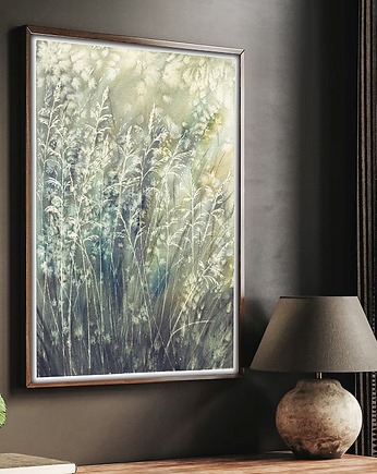 Trawy. Plakat, Malgorzata Domanska