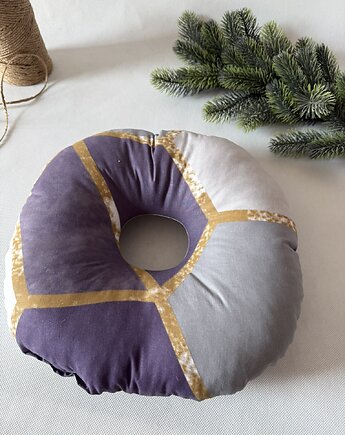 Poduszka do Piercingu Ucha Z Otworem Na Gojenie Helix Tragus bawełniana, giluplu