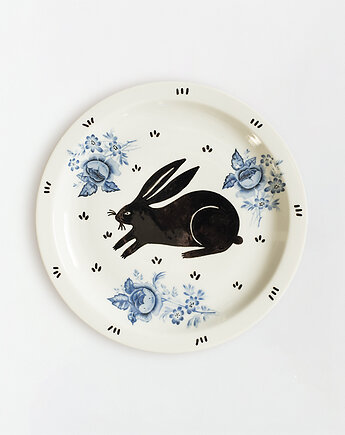 Talerz na ścianę - królik, EMPE artstudio