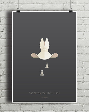 Marilyn Monroe - Słomiany wdowiec - plakat 61x91, minimalmill