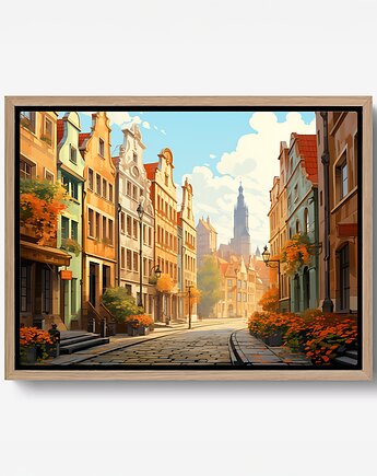 Plakat Magiczne Miasteczko o Zmierzchu, Harvest Maison