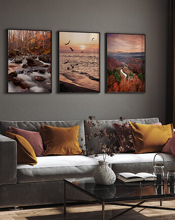 Zestaw plakatów - Polska natura  (set231), raspberryEM