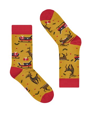 Skarpetki Świąteczne Renifery 31-35, FAVES. Socks&Friends