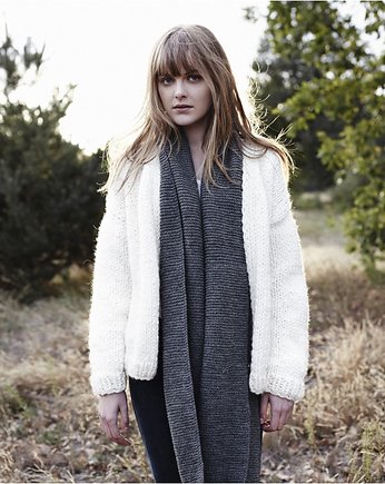 Oversize Chunky Cardigan, Roboty Ręczne