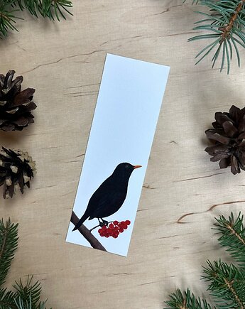 Zakładka do książki z kosem, mavipoppy art