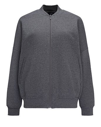 Bomberka Sporty Chic Szary Ciemny Melanż, MKTP