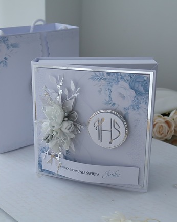 Kartka komunijna dla chłopca księga 3D, Osobiste Prezenty