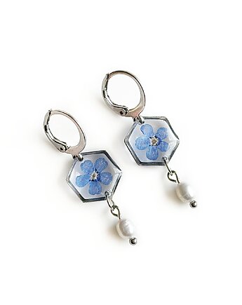 Kolczyki wiszące z kwiatami, Colie