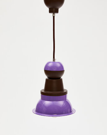 Fern Flower Lamp Ultramarine & Lilac, DINGFLUX by Asia Piaścik