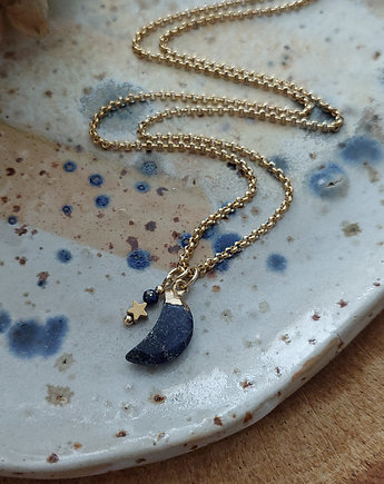Naszyjnik z księżycem i gwiazdką lapis lazuli, REVEAL
