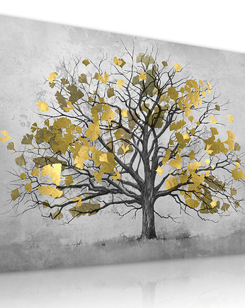 Obraz na płótnie do salonu drzewem, NOWdeco