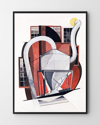 Demuth - plakat Abstract Industrial, HOG STUDIO
