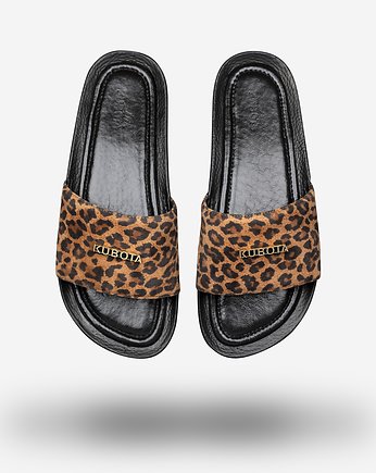 Klapki Kubota Premium Animal Leopard, OSOBY - Prezent dla męża