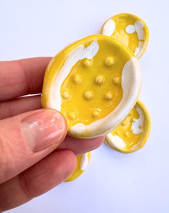 Kamień antystresowy, worry stone , miziak, Glina & Lina