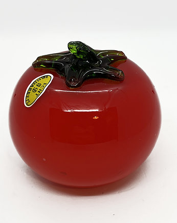 Pomidor ze szkła w stylu vintage Murano, Niemcy lata 70., Good Old Things
