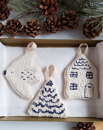 Skandynawskie ozdoby choinkowe, Nataly Atelier