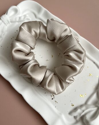 Perłowa gumka do włosów Alva - 9 cm średnicy, Volie Line