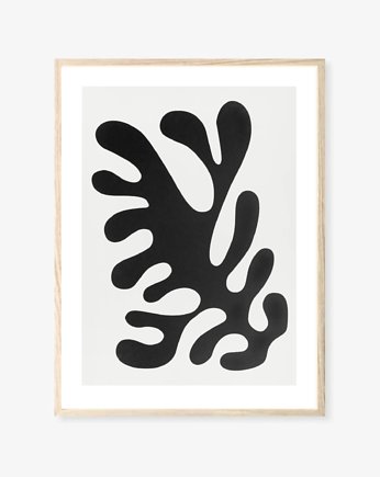 PLAKAT abstrakcyjny , abstrakcja matisse, black dot studio