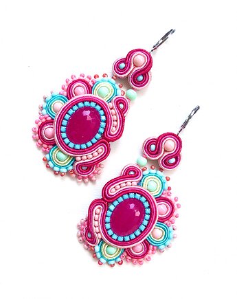 Sutaszowe kolczyki ANTICA, Sylwia Żak