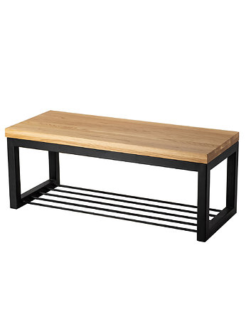 Ławka Metalowa Drewno bench4home Przedpokój LOFT, Bench4Home