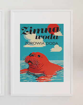 Plakat 30x40  morsowanie, polkastudio