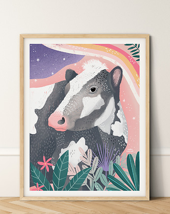 Plakat Krówka, nadia kubczak