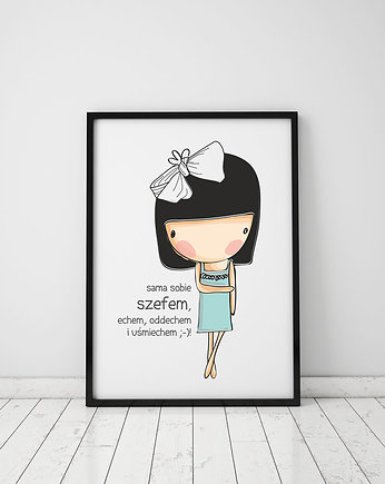 Plakat. Sama sobie szefem, Love Life and Forest