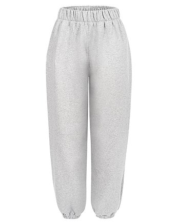 Bawełniane spodnie cool light grey, Patchouli