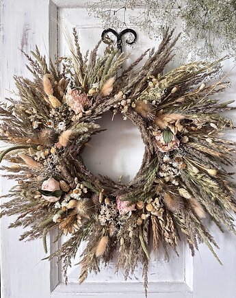 Wianek letni naturalny boho łąkowy, Zamotana z pasją